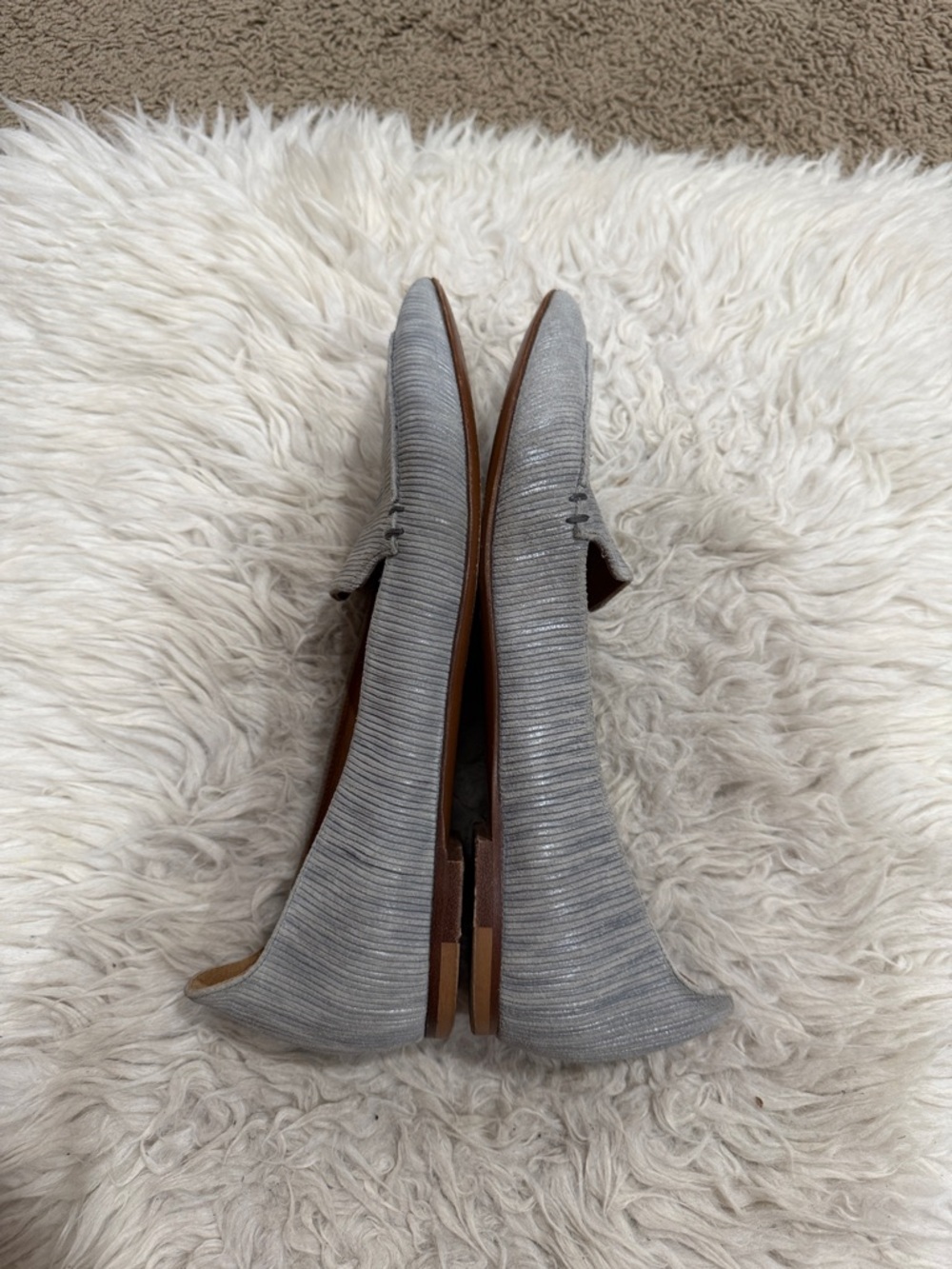 M Gemi Stellato Sacchetto Flats Shoes Size 9.5 US‎ 40.5 EU Gray Shimmer
Suede - Picture 3 of 9